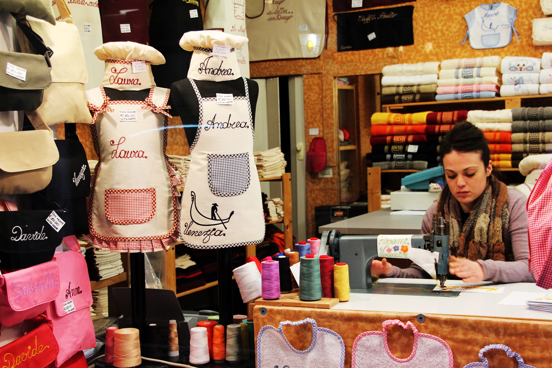 Návštěva galanterie před odjezdem na dovolenou, se vyplatí