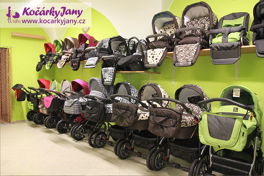 Největší výběr kočárků na Vysočině najdete v Kočárky Jany